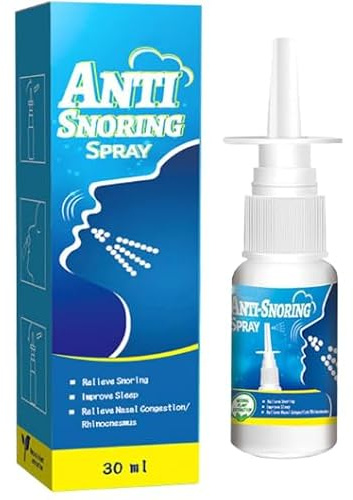 Anti Ronquido Spray Nasal,Solución Anti-Ronquidos,Antirronquidos Spray Ronquidos Soluciones,Natural Spray Antironquidos Mejora el Sueño,Evite los Ronquidos Desagradables y Disfrute de un Sueño