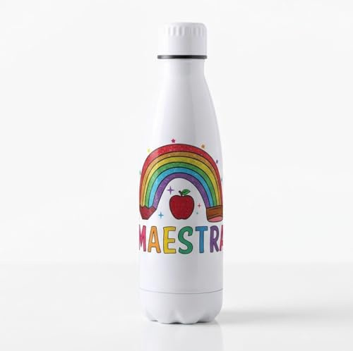 Botella Térmica 500 ml. Diseño Maestra