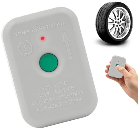 TPMS Reset Sensor Tool for Ford (8C2Z-1A203-A) TPMS Relearn Programming | Training Tool Automotive Tire Pressure Monitor System Tools Car Device Transmitter TPMS19 2020 Edition