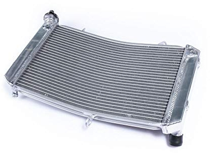 avdb-moto Radiatore Acqua Compatibile con YAMAHA FZ8 N FZ-8N FZ-8 RN25 2010-2016, FZ1 N FZ-1N FZ-1 RN16 2006-2015, FZ1 S FZ-1S RN16 2006-15, FZ8 S FZ-8S RN25 2012-16 Type Racing