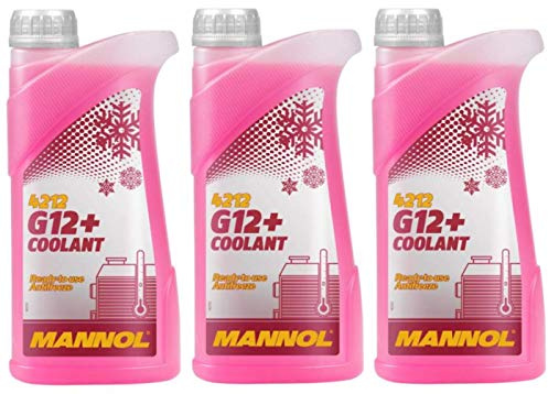 MANNOL G12+ Ready to Use Coolant Antifreeze, TL774D TL774F, 3 litres