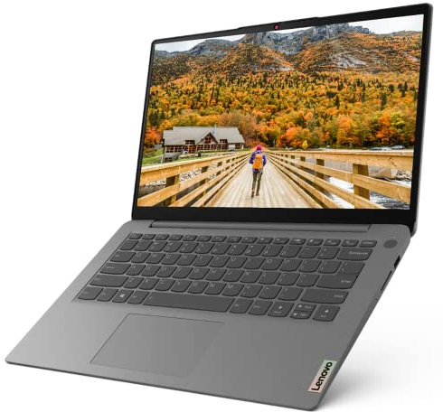 Lenovo IdeaPad 3 Gen 6 - Ordenador Portátil 14 FullHD (AMD Ryzen 7 5700U, 8 GB RAM, 512GB SSD, AMD Radeon Graphics, Windows 11 Home) Gris – Teclado QWERTY Español