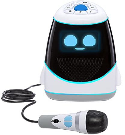Little Tikes Tobi 2 Interactive Karaoke Machine - Sing Along with Built-In Speaker, Microphone, & Bluetooth - Includes Multiple Play Modes, Games, & More - Record & Play Back Audio - For Kids Ages 6+