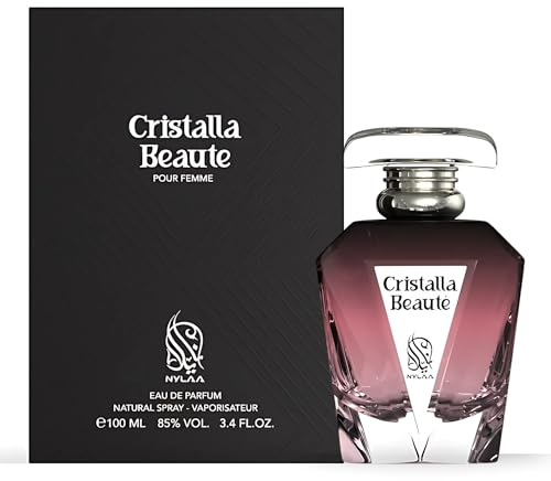 Cristalla Beaute 100ml EDP Perfume for Women - La Vie Belle Fragrance With Notes of Jasmine, Bergamot Amber, and Vanilla Perfume