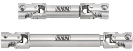 INJORA Stainless Steel Drive Shafts for TRX4M High Trail K10 F150