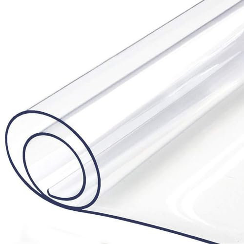 Bodenschutzmatte für Hartböden，Bürostuhl Unterlage，Holzbodenmatte，transparent PVC，Langlebig Anti-Scratch ，Verwendung als Stuhl Esstisch Schlafzimmer Hartböden Fitness，150x120cm Dicke: 1,3mm (Farbe :