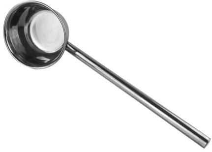 RORPOIR Mestolo in Acciaio Inossidabile Per Acqua Grande Manico Lungo 35 Cm, Cucchiaio Multiuso Comodo Per Cucina Domestica, Ristorante e Giardino, Mestolo Per Zuppa e Lavaggio Frutta