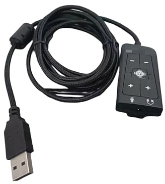 Plongez dans un son réaliste adaptateur USB carte son externe 3,5 mm micros pour casques Cloud2 7.1