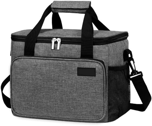 SDLDEER Kühltasche Groß Faltbar Picknicktasche Isoliertasche Lunchtasche Thermotasche Tragbar Einkaufstasche für Picknick/Camping/Ausflügen/Einkaufen/Auto
