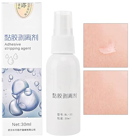 Hautkleberentferner, 30 ml, Klebebandentferner, Spray, schnell wirkendes Lösungsmittel für Möbel, Fenster, Windschutzscheibe, Etiketten, Haut, Wand, Gerät, Kleidung, Autotapetenkleber