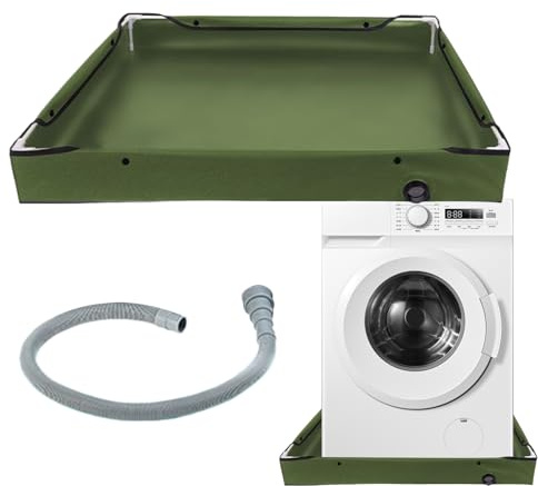 Portable Shower Tray - 80cm Foldable Shower Base | PVC Oxford Cloth Lightweight Outdoor Bath Pan With Drain | Ideal For Camping, Hiking, Road Trips & Motorhome Use