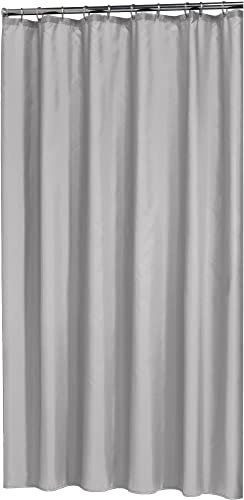 Sealskin Duschvorhang Granada, Peva, Farbe: Hellgrau, 120 x 200 cm