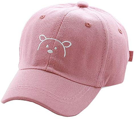 Yixda Baby Kids Kappe Junge Mädchen Verstellbar Sonnenhut Baseball Cap (Hot Pink)