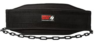 Gorilla Wear Nylon Dip Belt – Schwarz