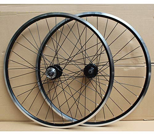 Generic MTB Fahrradräder 26 Zoll Doppelschichtfelge Fahrrad Laufradsatz Abgedichtete Lagerscheibe/Felgenbremse Schnellspanner 8/9/10-fach Kassette Schwungrad