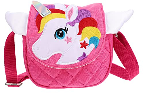 TENDYCOCO Umhängetasche Einhorn Messenger Geldbörse Niedliche Handtasche Mini für Mädchen Kinder