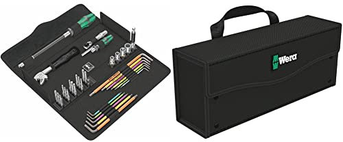 Wera Kraftform Kompakt F 1 Schraubwerkzeugsatz für Fensterbauer, 35-teilig & 2go 3 Werkzeug-Box, 130 x 325 x 80 mm, 1 Stück, 05004352001