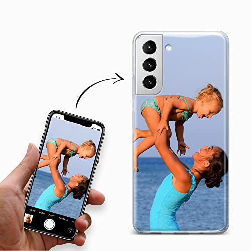 Handyhülle für Samsung Galaxy S23 Plus Hülle aus Silikon selbst gestalten - selbst gestaltet/personalisiert - Deine Hülle Dein Design - Personalisieren Bedrucken mit eigenem Bild Motiv