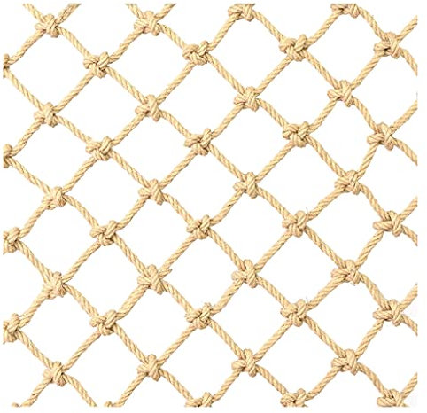 Kindergarten Geländer Sicherheitsnetz Hanf Schutznetz Kinder Fall Safety Net Hanf-Seil-Kletternetz Isolation Netz Indoor Outdoor Climbing Hammock Schaukel Zaun Balkon Dach Restaurant Bar Decken (Colo