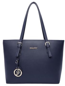 Gallantry Damen Handtasche - Shopper mit Reißverschluss - Handtasche - Schultasche - Arbeitstasche - Geeignet für A4 - Schultertasche - Damentasche mit Reißverschluss - Gallantry Paris
