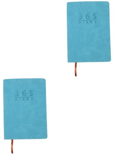 SEWACC 2St Agenda-Buch schülerkalender studienkalender studienplaner work planner Bürokalender Planerbuch 2023 Kalender für 2023 Tagesplanblock Zeitplaner Planblock für 2023 Papier Blue