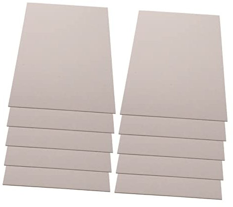 CIMAXIC A4 Graupappe 2mm Dicke DIY Mal Und Bastelpapier Für Schneidebedarf Grußkarten Herstellung Modellbau Und Kreative Projekte