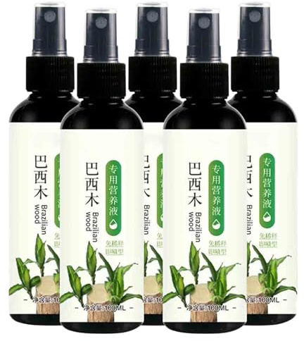 Brazilian Wood Plant Food, Lucky Bamboo Liquid Fertilizer, Hydroponic Brazilian Wood Nutrient Solution, Brazilian Wood Flowering Special Nutrient Solution, Liquid Fertiliser for Indoor Plants (5)