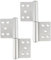 CDDCWZ 2 cerniere per porte in acciaio inossidabile cerniere per cancelli angolo di apertura a 360 gradi 132x100x18mm cerniere pieghevoli per porte interne ed esterne finestre e armadi