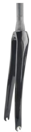 Starre Fahrradgabel, Carbonfaser-Vorderradgabel, 700C, Rennradgabel, 28,6 mm, 1-1/8 Zoll gerades Rohr, 1-1/2 Zoll konisches Rohr, C-Bremse, Hartgabel, Schnellspanner, 9 x 100 mm QR (schwarz glän