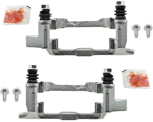 2x Bremssattel-Halter Brems-Träger hinten links+rechts | Hzt-Au-018A+HZT-Au-019A [4F0615425A] Kompatibel mit A6 Allroad C6 (4FH),A6 C6 (4F2),A6 C6 Avant (4F5)