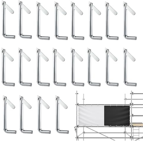 laxreheye Perno Di Bloccaggio | Fissaggi A Toggle Zincati | 20 Pezzi Perno Di Blocco Per Ponteggi In Metallo - Per Architettura, Costruzione, Industriale, Mobili, Casa, Progetti All'Esterno,