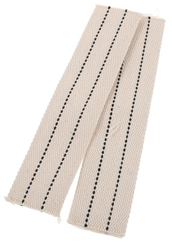 Toyvian 2 Pièces Mèches pour Lampes à Huile en Fibre Naturelle, 22 CM, Flamme Stable et Haute Efficacité, Adaptées pour Lanternes et Fabrication de Bougies