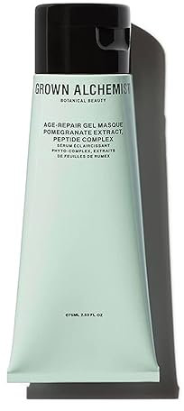 Grown Alchemist Maschera Gel Anti-Età di : Estratto di melograno, complesso di peptidi - Maschera gel ringiovanente - Ridurre le rughe sottili - 75mL