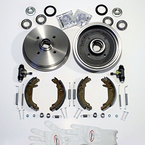 Autoparts-Online Set 60001869 Bremstrommel/Bremsen Set hinten