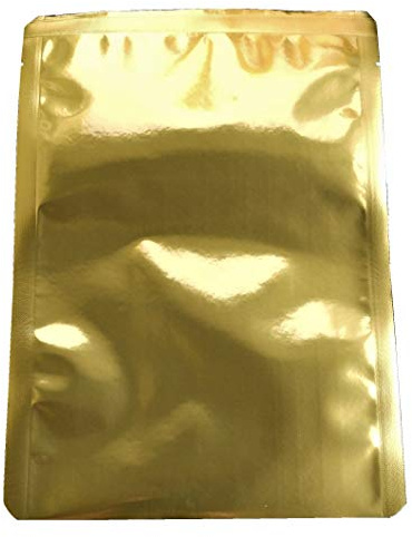 Retort Pouches Bags for Retort Pressure Canning (100, 1 PINT 7 x 10 inch) Gold