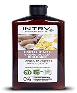 INTRÀ Argan & Jojoba Bagno Doccia Biologico Emolliente - 400ml