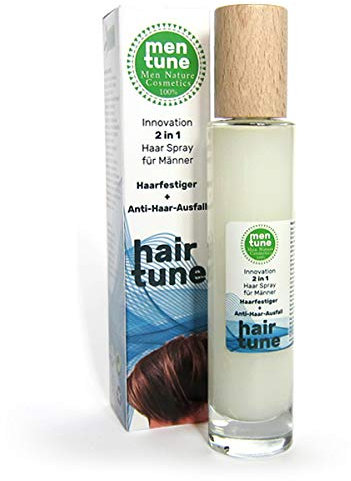 Haar-Wachstums-Spray gegen Haarausfall HairTune 2in1 Duft Aloe Vera 100 ml Naturprodukt Naturkosmetik Schutz Pflege vegan Rosmarin Vitamine Öle auch Bart Mann Frau
