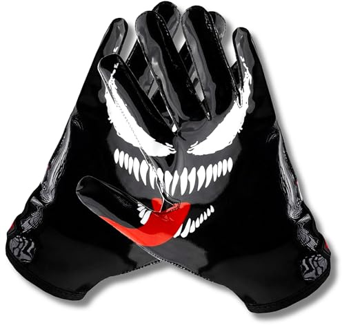 TAQCHA Villain Football Receiver Gloves (Adult - X Large)
