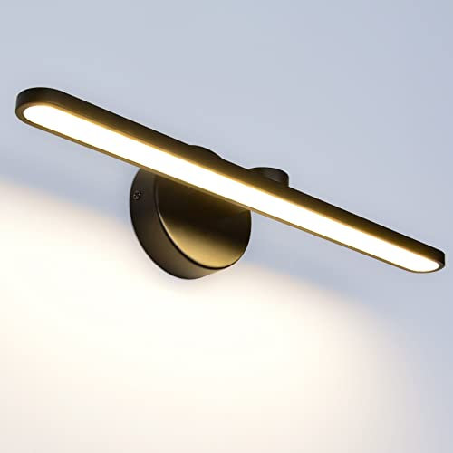 TYhogar Lámpara de Espejo Baño 40CM LED, 12W 1320LM IP44 Luz de Espejo Aplique, Sin Parpadeo Iluminación Frontal