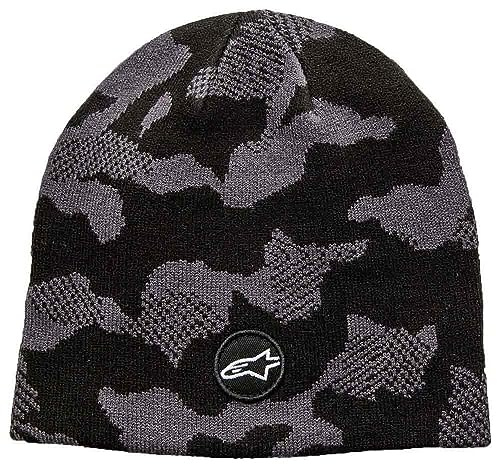 Alpinestars Unisex Area Beanie Hat, Schwarz, Einheitsgröße