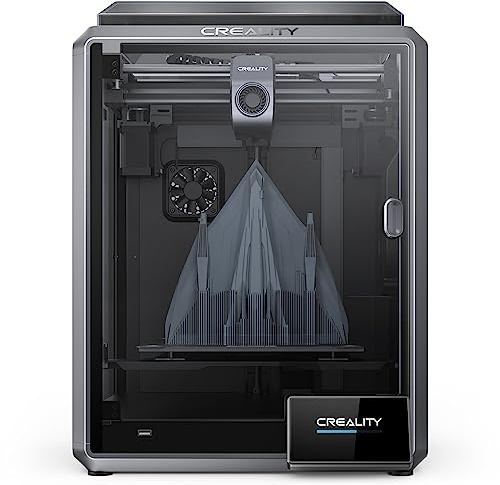 Creality K1 Impresora 3D 600mm/s Ultra Rápida Velocidad de Impresión, Impresora Inteligente con CPU Dual Core 1.2 GHz, Impresora 3D DIY LCD Auto Nivelación