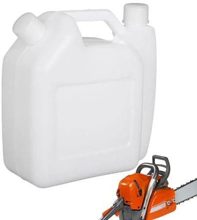 FuelMix Bottle, 25:1/50:1 Petrol Oil Combination Gasoline Mixer, High Capacity Fuel Bottle for Premixed Fuel Engine, Motor Oil Can for Chain Saw Brush Cutter