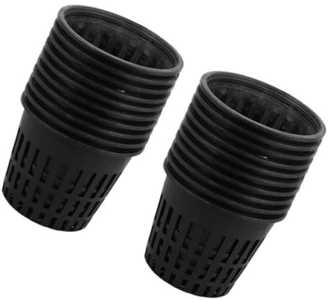 Toddmomy 50stücke Netztöpfe Für Hydroponik Wiederverwendbare Pflanzkörbe Mit Mesh-Design Für Gemüse Und Pflanzen Im Garten Balkon Oder Gewächshaus