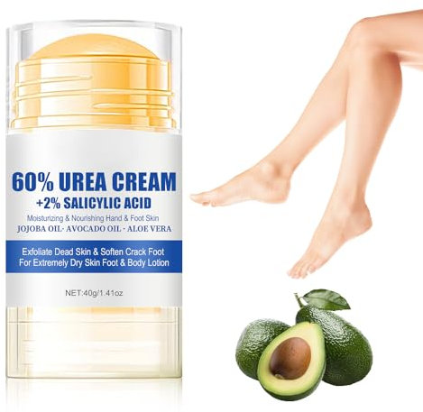 Hydrating and Anti-Cracking Foot Cream, 2025 Aktualisierung Feuchtigkeitsspendende und Anti-Riss-Fußcreme, Fußpflegecreme Lindert extreme Trockenheit und Rissbildung der Füße (1)