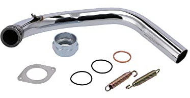 Set: Tuning Krümmer mit Kalotte - für Simson KR51/2 Schwalbe