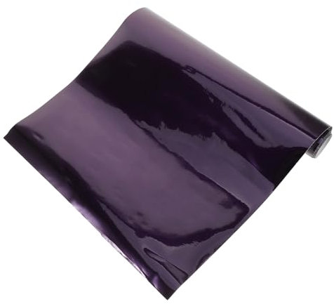 BUGUUYO High Gloss Vinyl Wrap Selbstklebende Autofolie Für Vollständige Fahrzeugfolierung Kratzfest Uv-beständig Metallic Finish Für Lackschutz Und Individuelles Tuning