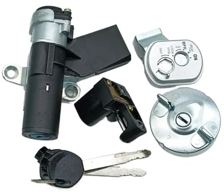 Interruttore di avviamento Kit Chiave Per Blocco Tappo Serbatoio Carburante E Interruttore Di Accensione Per Honda NPS50 Ruckus/Per Zoomer 50 2003-2017 35014-GEZ-611 35014-GEZ-Y21