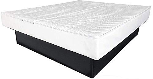 Aqua Sense Premium Tencel Wasserbett Bezug 160x200 cm Mit Reißverschluss I Auflage, Überzug, Matratzenauflage 160 x 200 cm