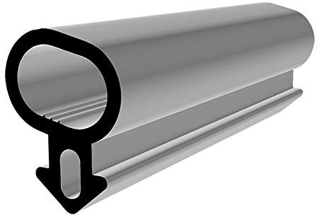 Horivert Fensterdichtung S-232 schwarz 5m Gummidichtung Tür Balkon Dichtungsband Oberlicht Scheibe Luftzugstopper PVC Fenster Kunststofffensterdichtungen