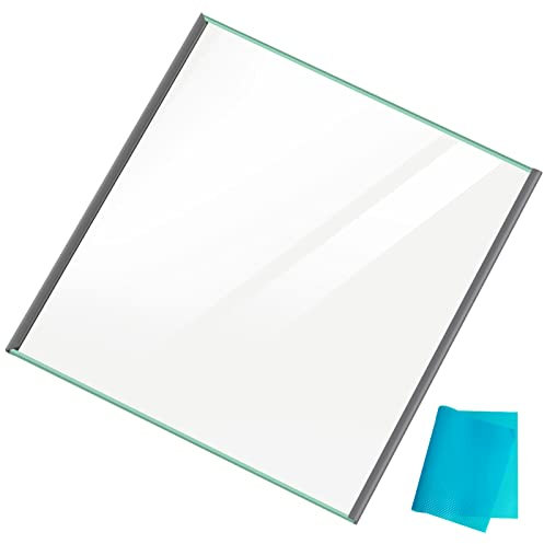 UPGRADED W11188040 Refrigerator Glass Shelf Compatible with Whirlpool Fresh Food Upper Glass Shelf Replacement,Tempered Glass Shelf Parts W11135529,AP6286990, Fit WRS312/ WRS315/ WRS321/WRS325..Series
